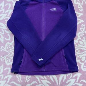 The North Face Vibrant Purple Fleece